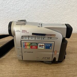 Canon ZR10 MiniDV Digital Camcorder Camera Untested AS IS Parts Or Repair Read!